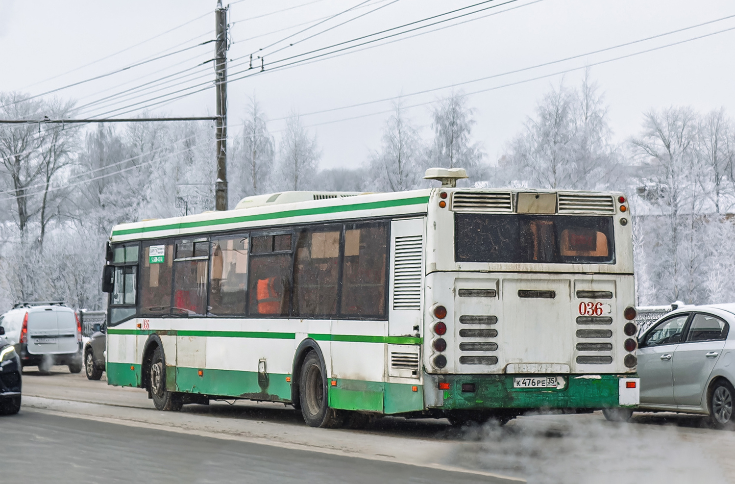 Вологодская область, ЛиАЗ-5292.21 № 036