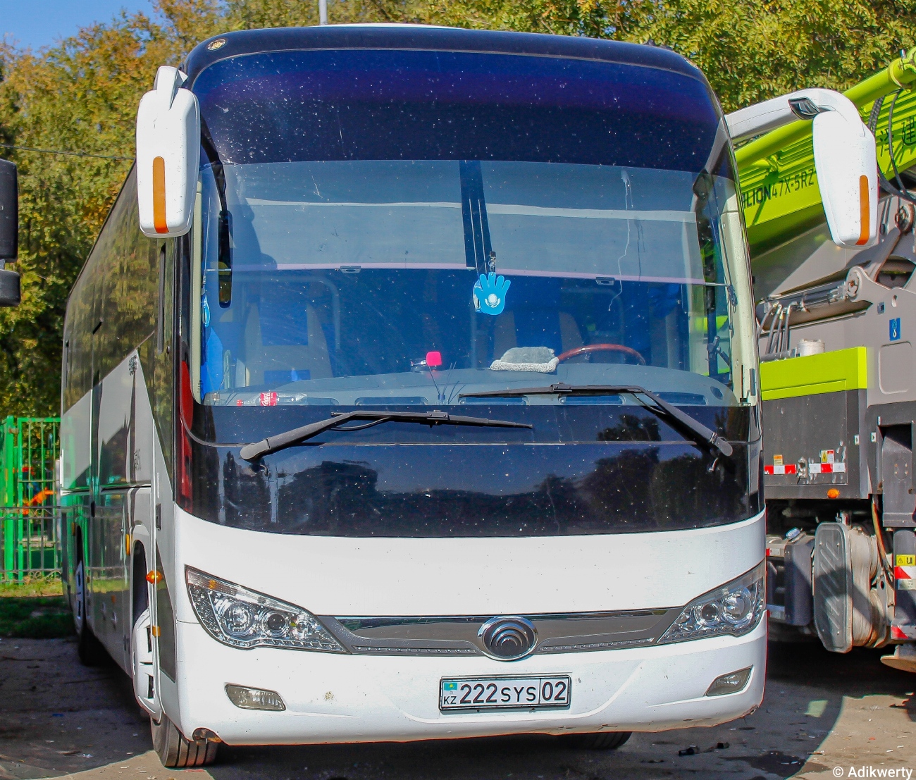 Алматы, Yutong ZK6109HJ5Y № 222 SYS 02