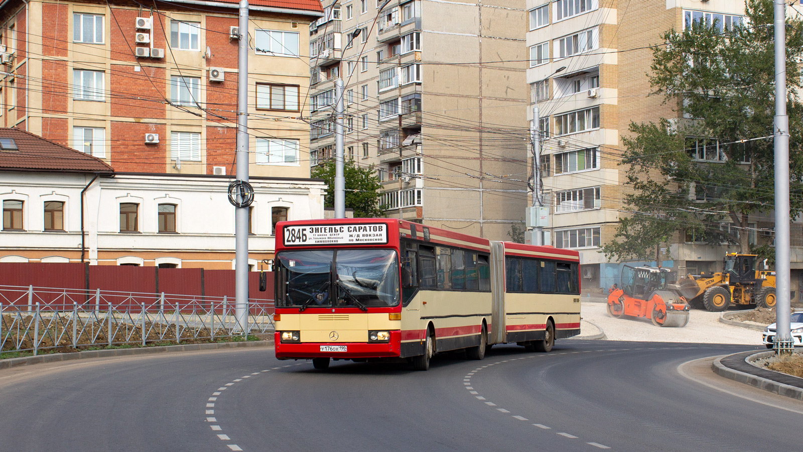 Саратовская область, Mercedes-Benz O405G № У 176 ОХ 190