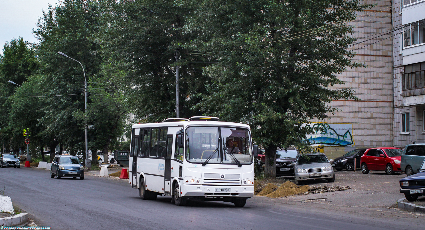 Томская область, ПАЗ-320412-10 № К 928 НР 70
