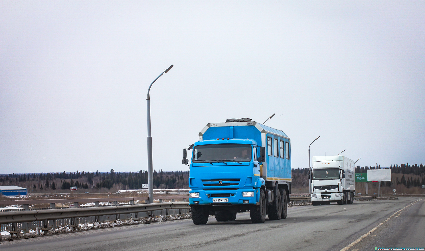 Томская область, Вахтовые автобусы № К 485 КТ 70