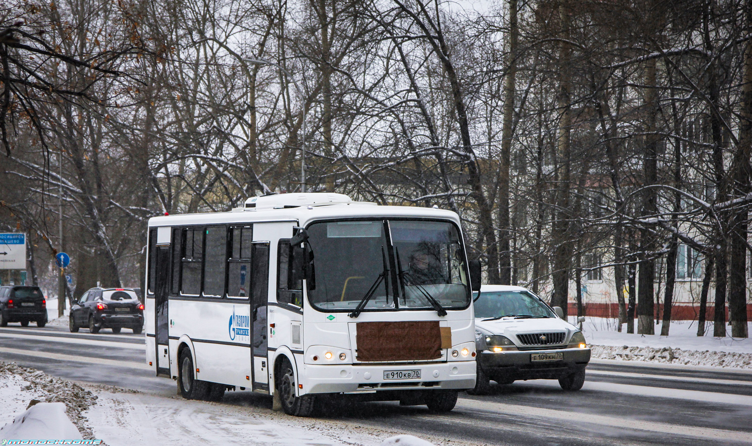 Томская область, ПАЗ-320412-14 № Е 910 КВ 70