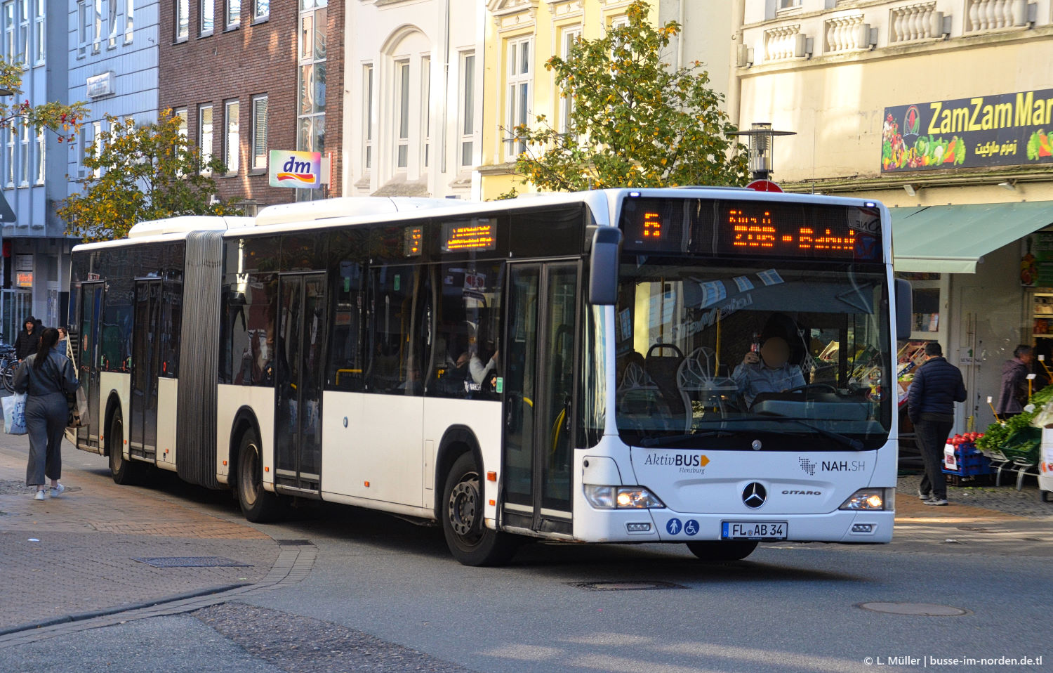 Шлезвиг-Гольштейн, Mercedes-Benz O530G Citaro facelift G № FL-AB 34