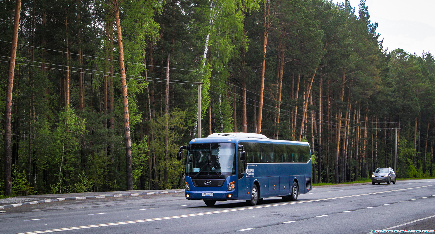 Томская область, Hyundai Universe Space Luxury № Е 021 ОМ 70