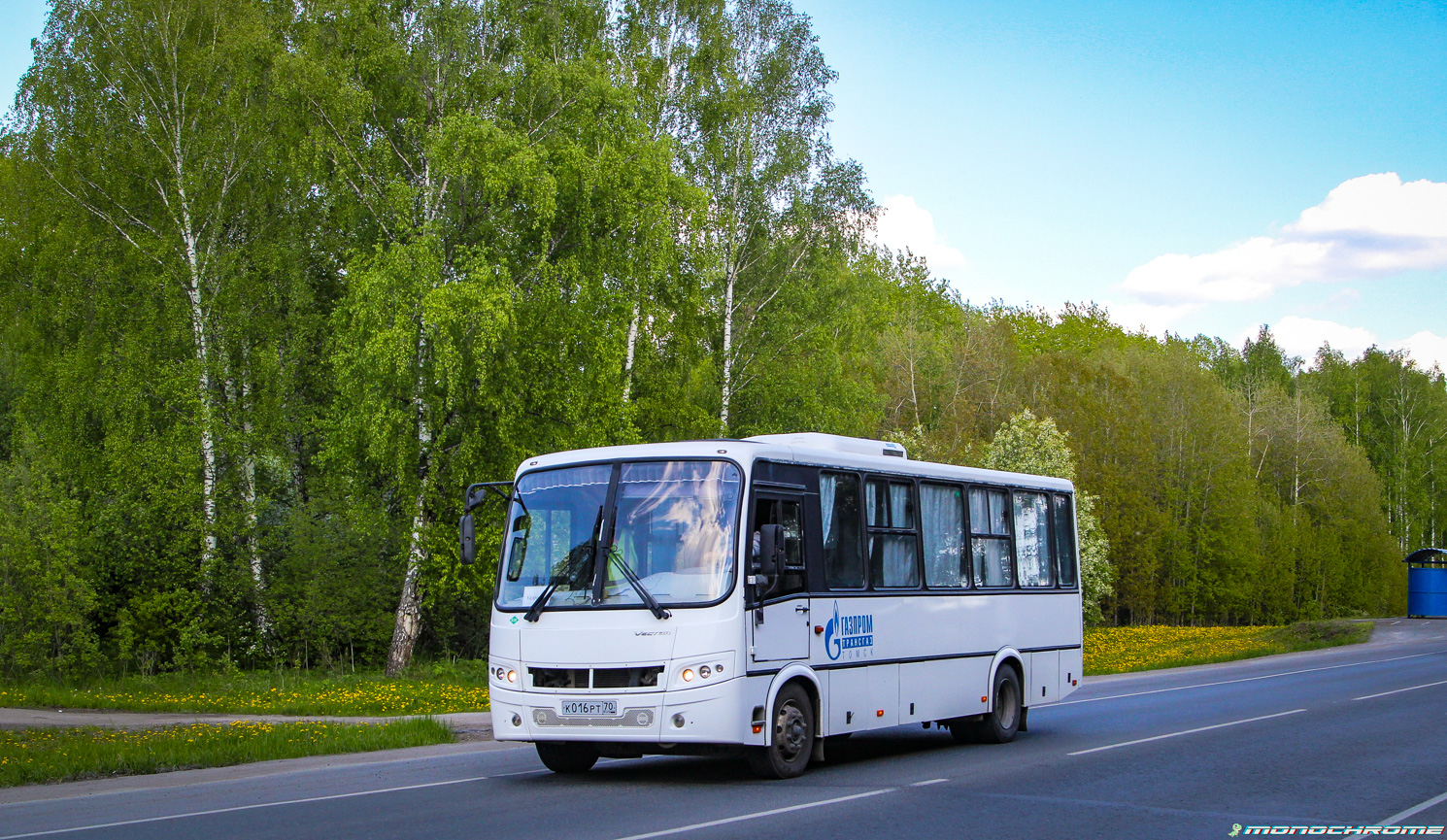 Томская область, ПАЗ-320412-14 "Вектор" № К 016 РТ 70
