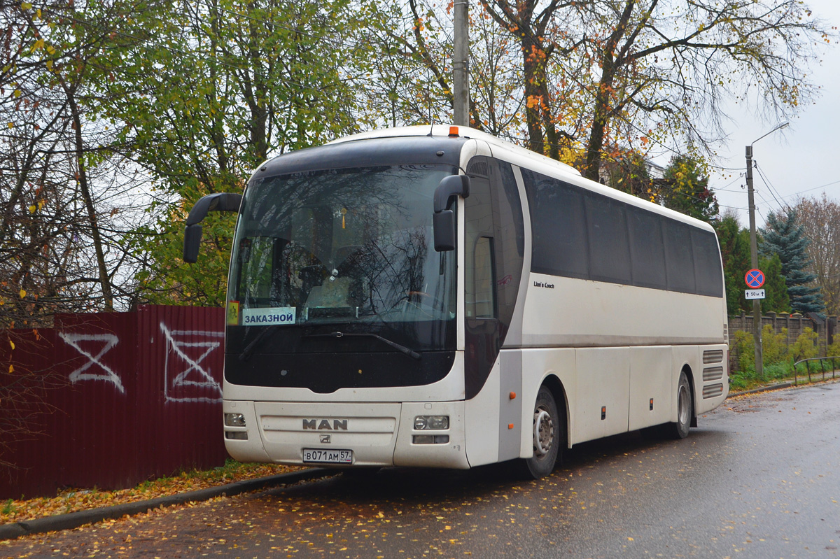 Орловская область, MAN R07 Lion's Coach RHC444 № В 071 АМ 57