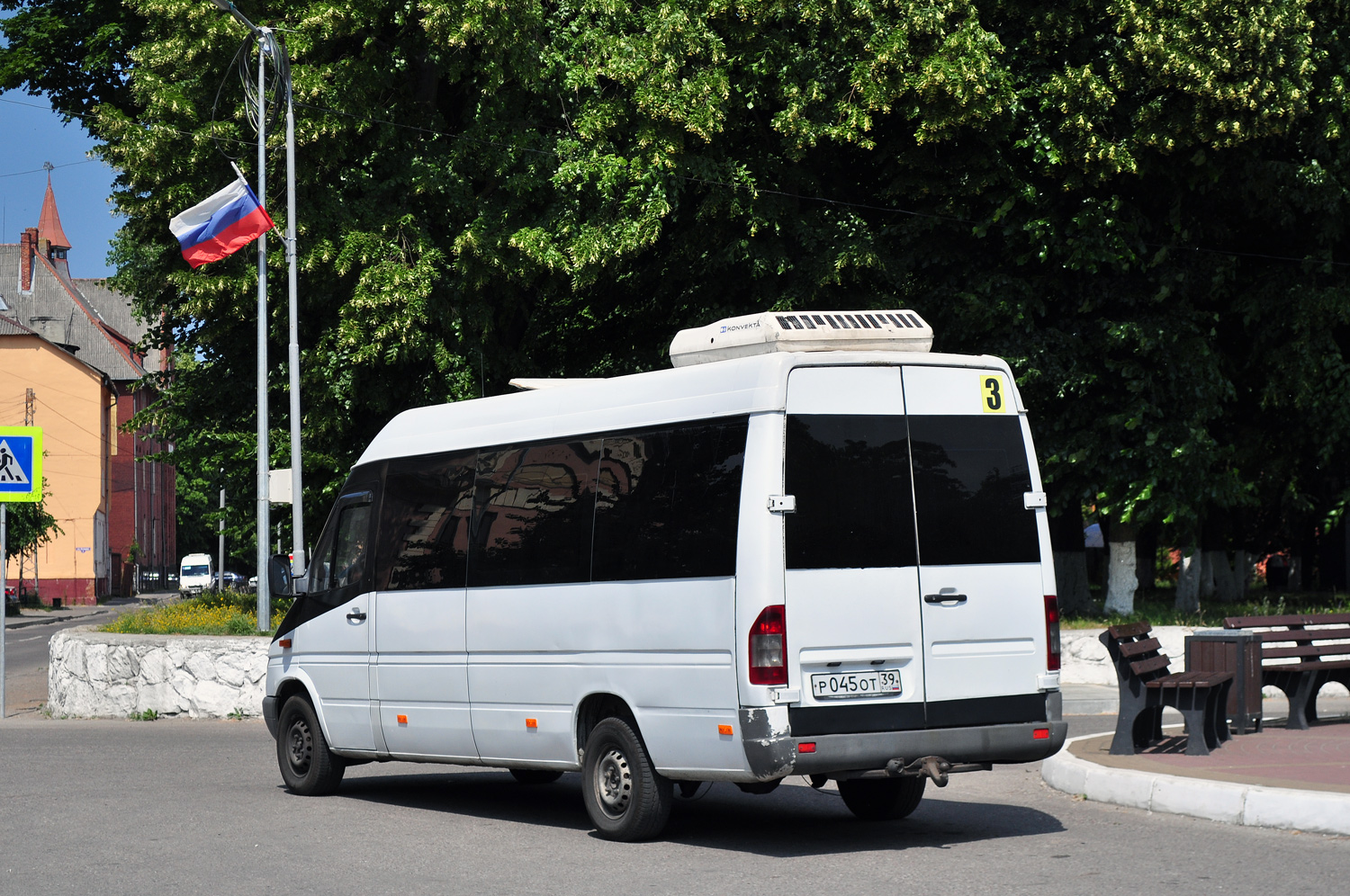 Калининградская область, Mercedes-Benz Sprinter W903 311CDI № Р 045 ОТ 39