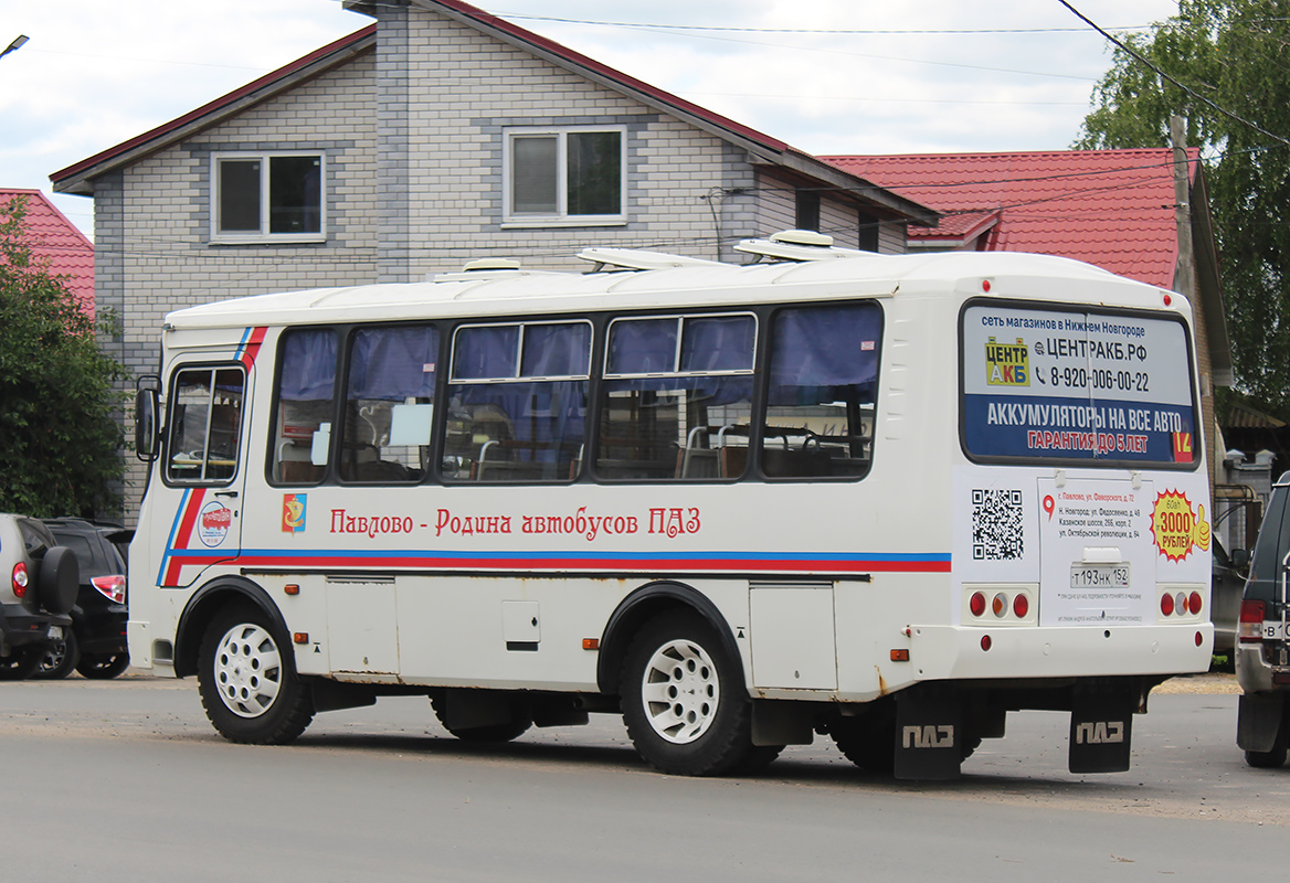 Нижегородская область, ПАЗ-320540-04 № Т 193 НК 152