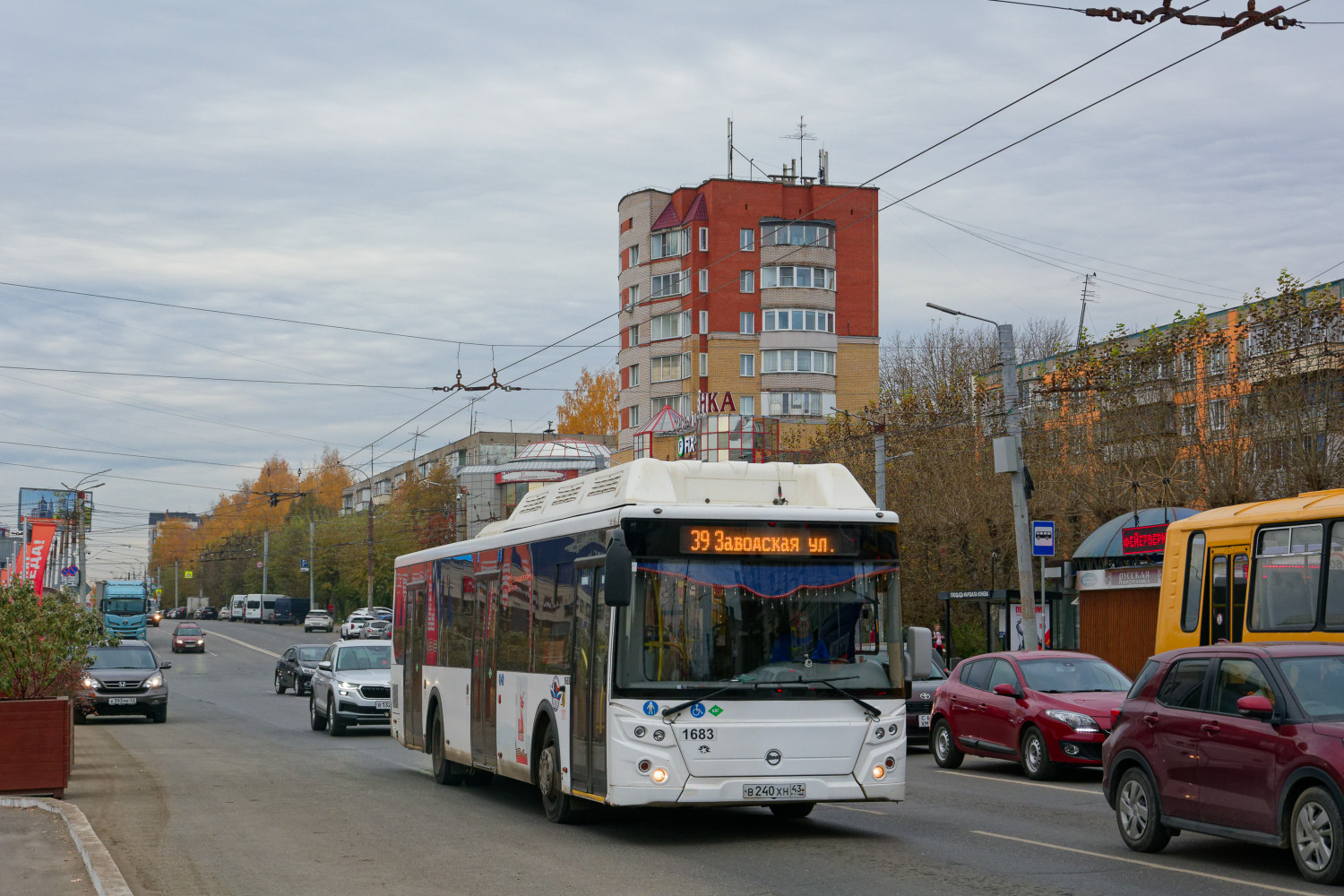 Кировская область, ЛиАЗ-5292.67 (CNG) № В 240 ХН 43