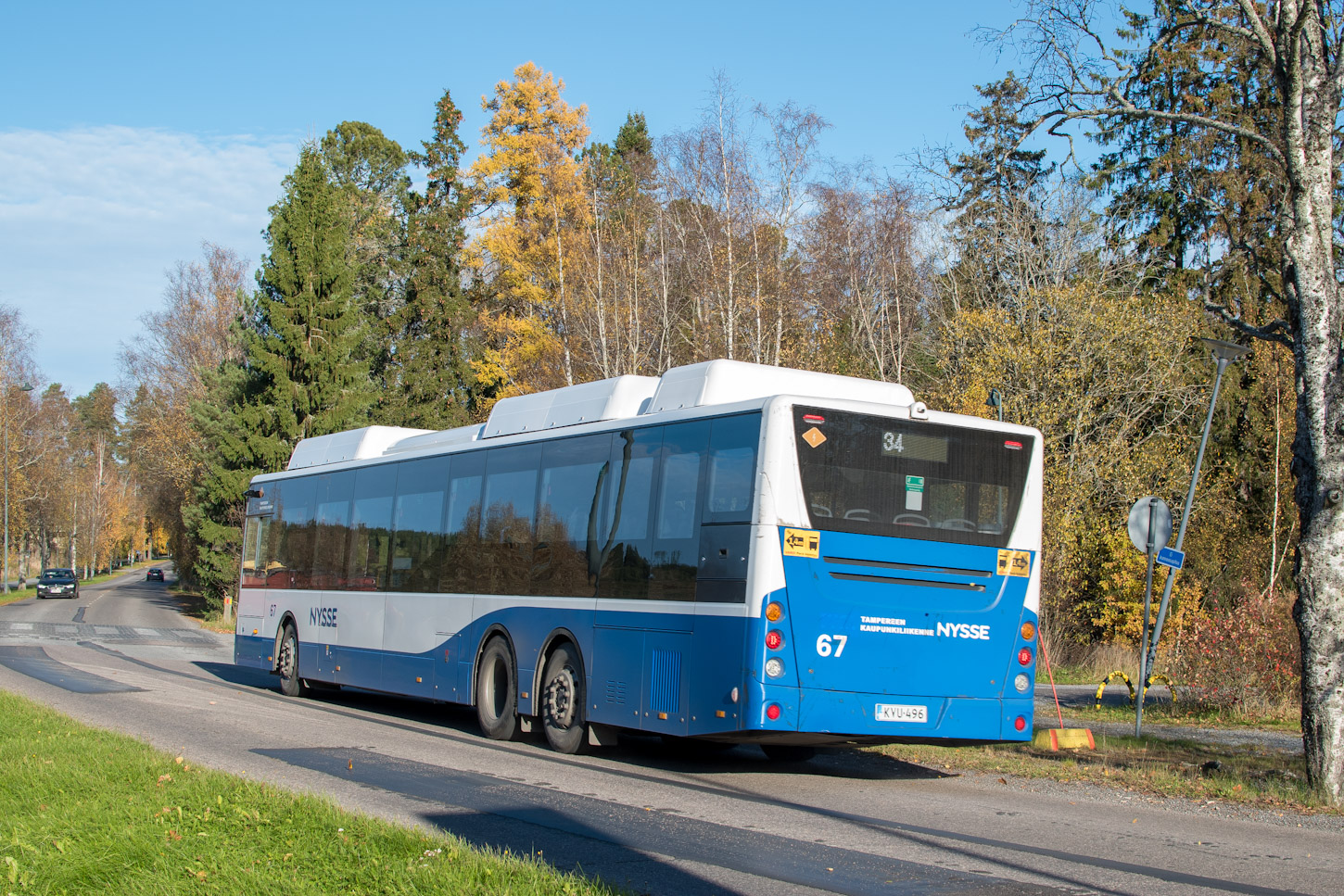 Финляндия, Yutong E15 № 67