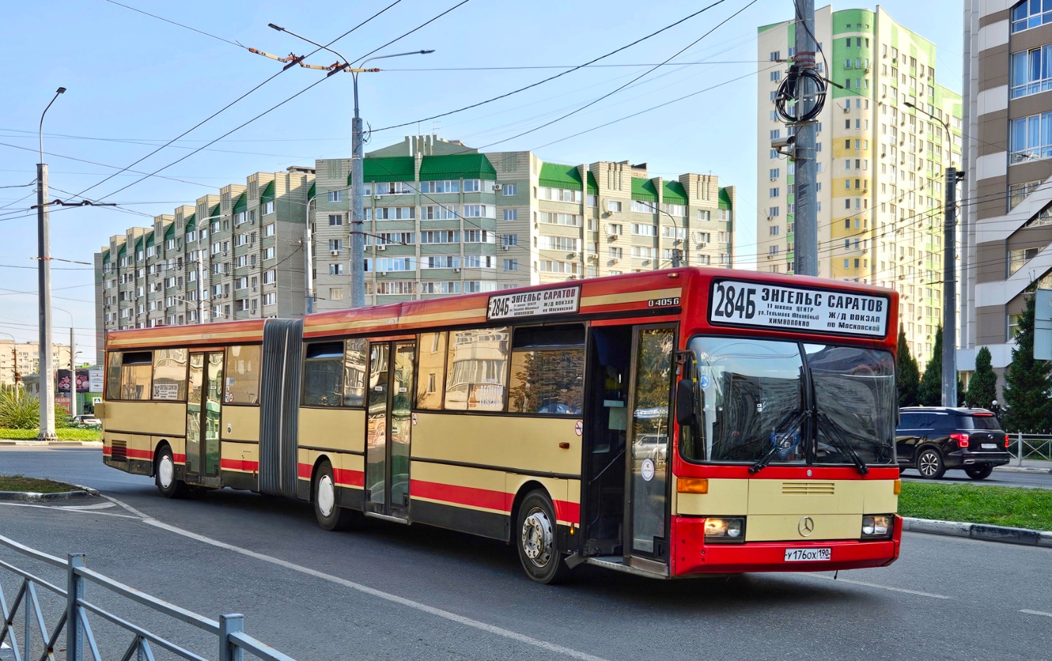 Саратовская область, Mercedes-Benz O405G № У 176 ОХ 190