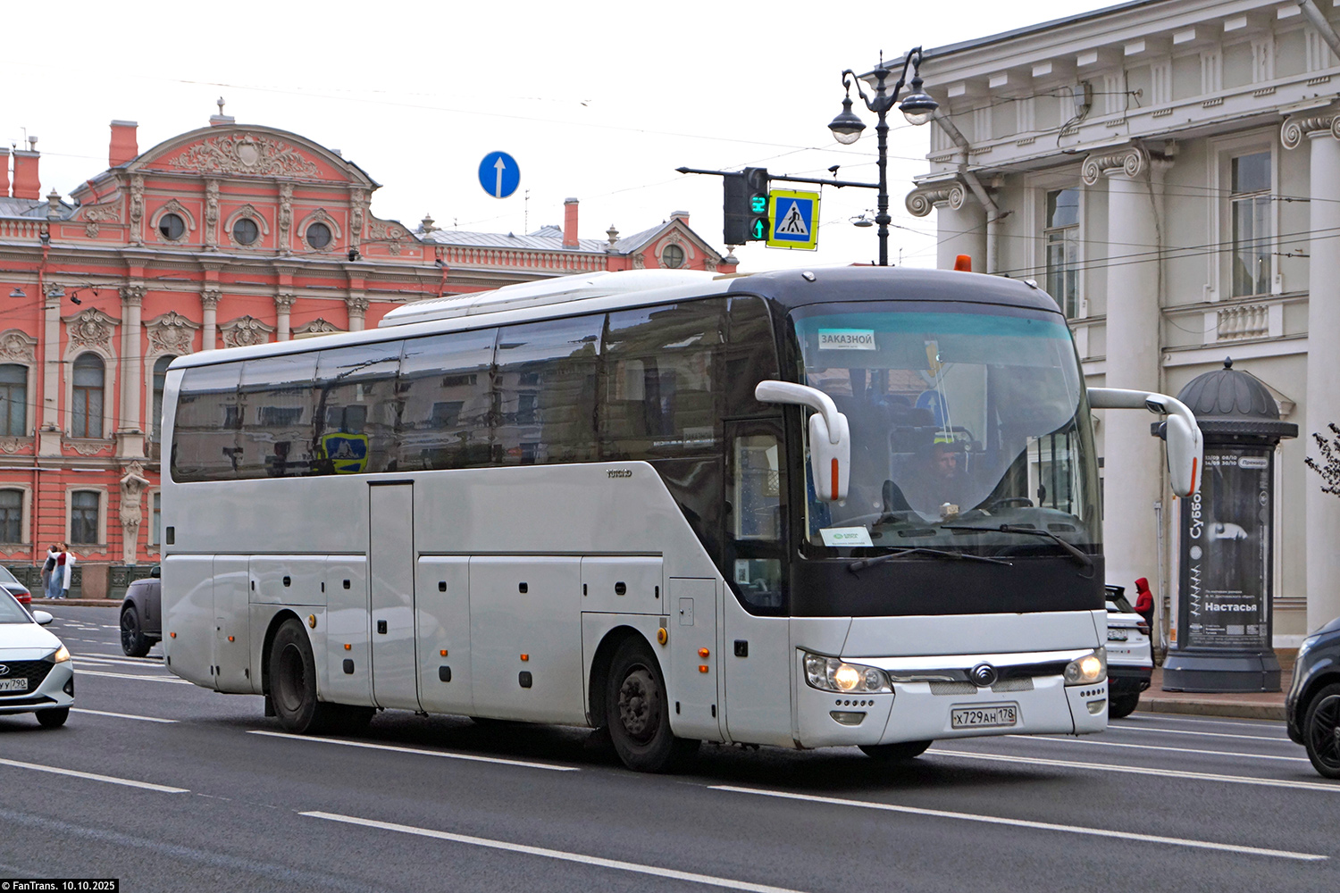 Санкт-Петербург, Yutong ZK6122H9 № Х 729 АН 178
