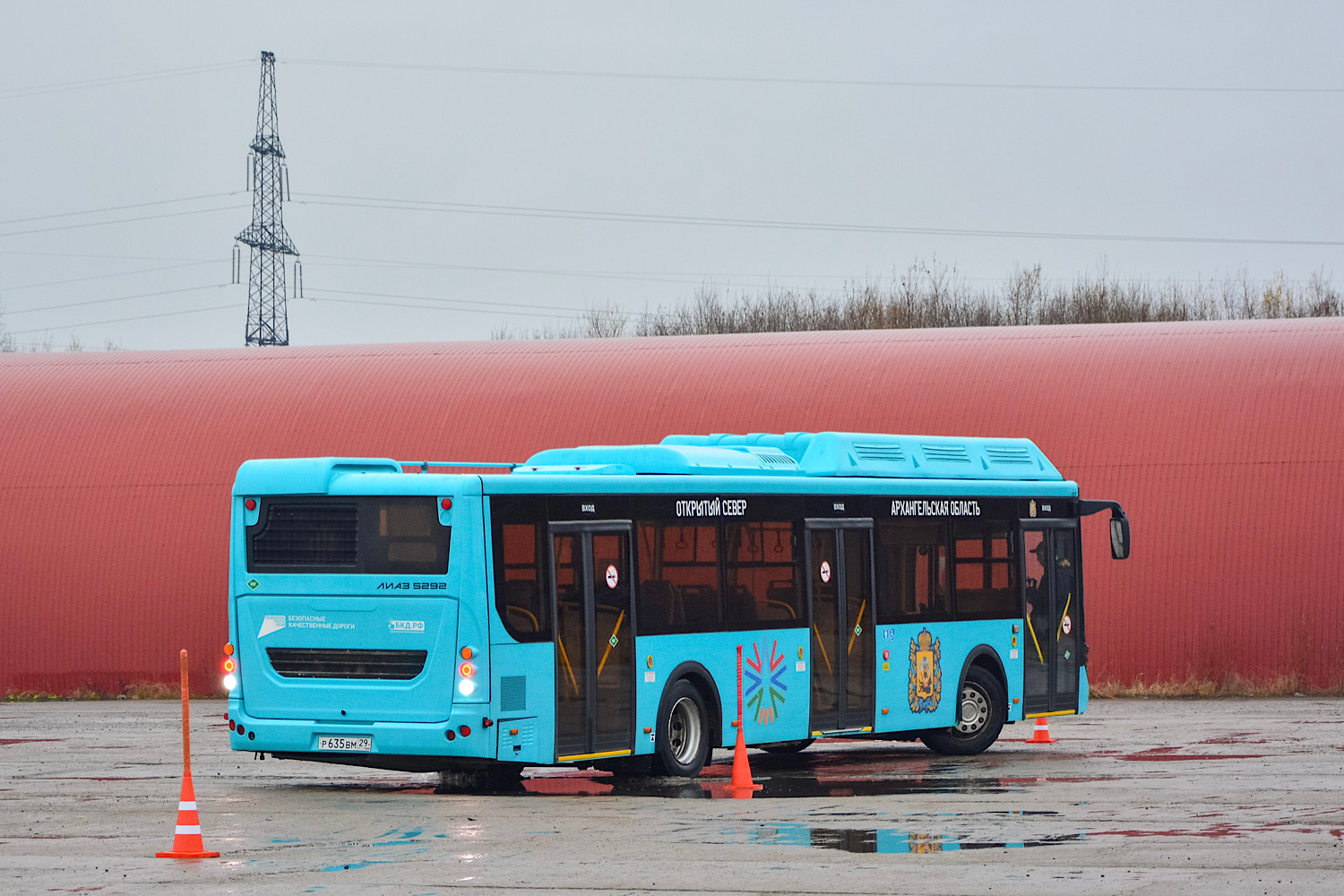 Архангельская область, ЛиАЗ-5292.67 (CNG) № Р 635 ВМ 29 Архангельская область, ЛиАЗ-5292.67 (CNG) № Р 635 ВМ 29