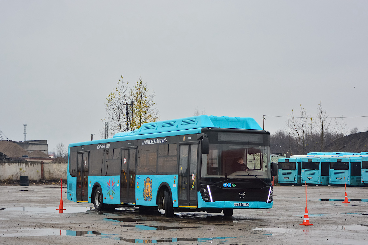 Архангельская область, ЛиАЗ-5292.67 (CNG) № Р 635 ВМ 29 Архангельская область, ЛиАЗ-5292.67 (CNG) № Р 635 ВМ 29