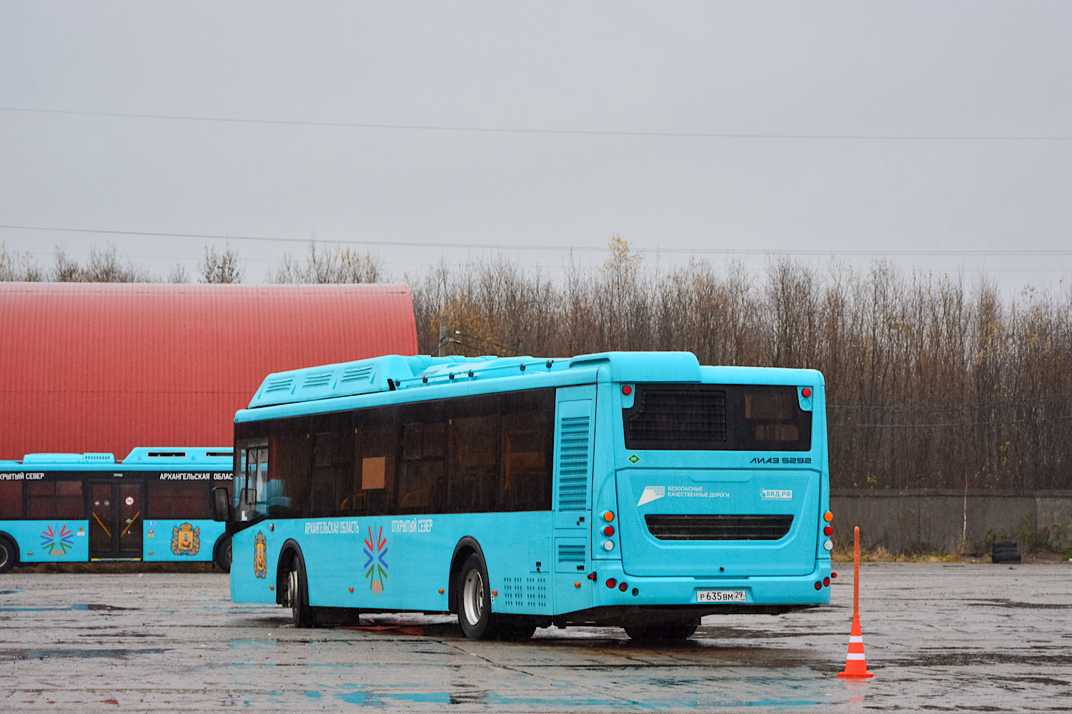 Архангельская область, ЛиАЗ-5292.67 (CNG) № Р 635 ВМ 29 Архангельская область, ЛиАЗ-5292.67 (CNG) № Р 635 ВМ 29