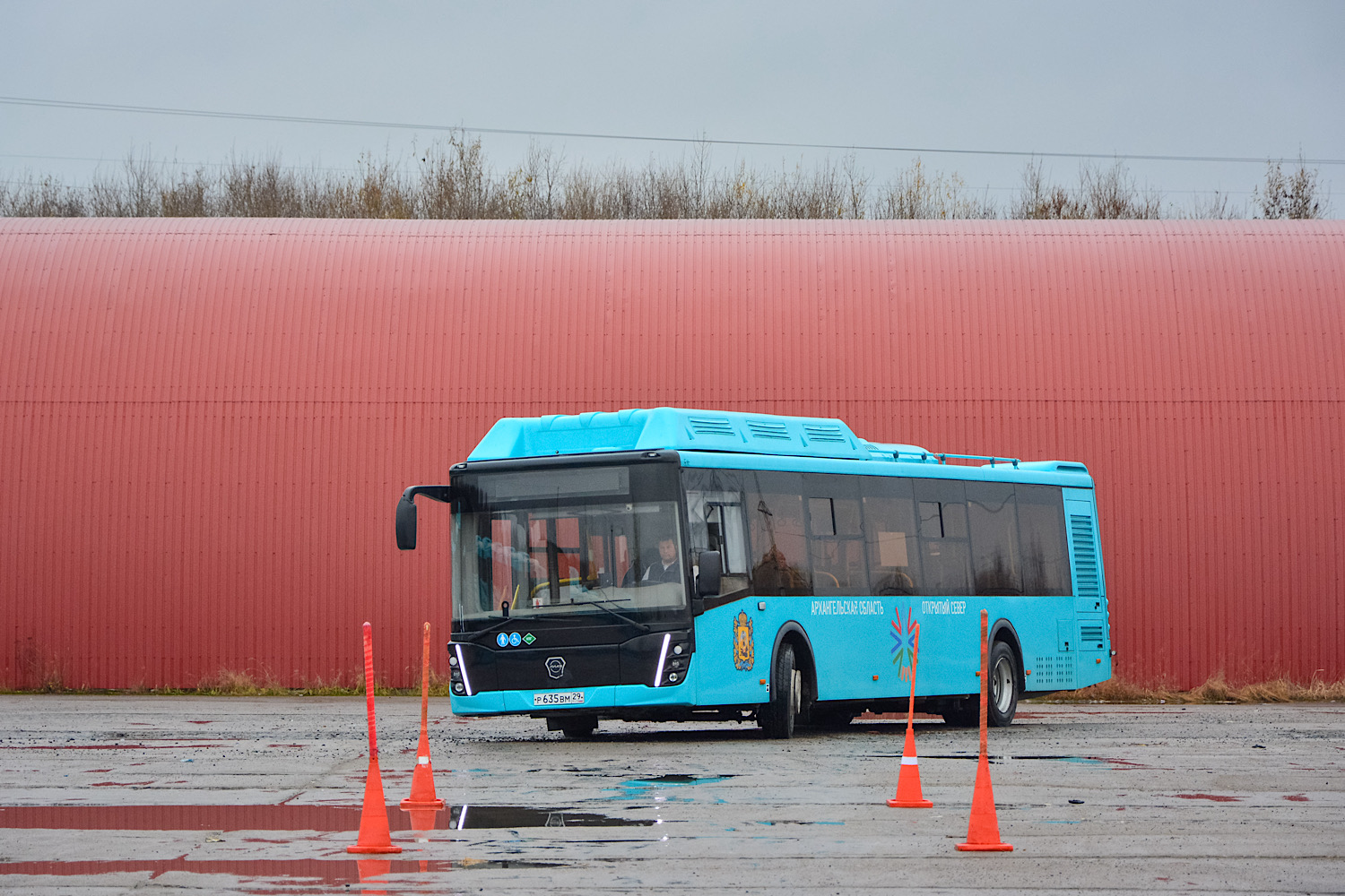 Архангельская область, ЛиАЗ-5292.67 (CNG) № Р 635 ВМ 29