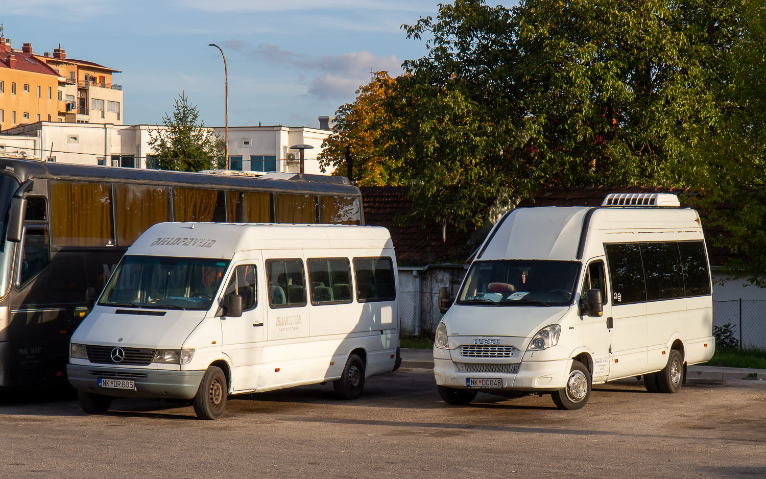 Черногория, Mercedes-Benz Sprinter W903 312D № NK DR605; Черногория, IVECO Daily 50C15 № NK DC048