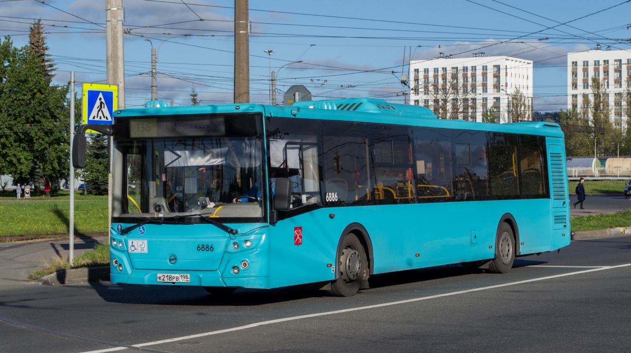 Санкт-Петербург, ЛиАЗ-5292.65 № 6886
