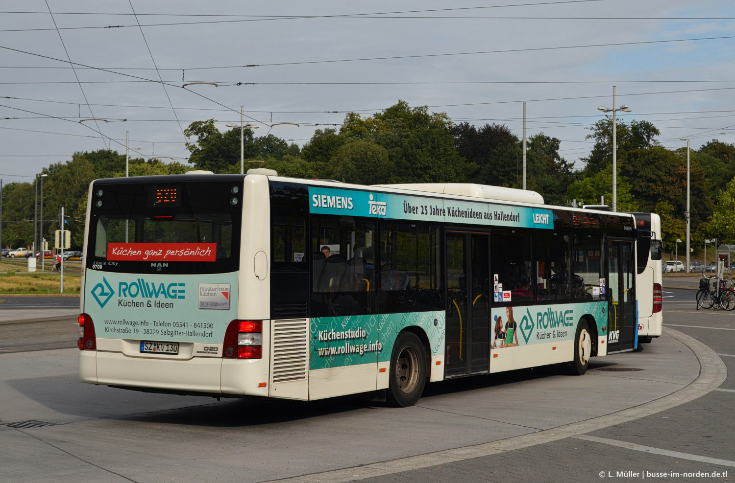 Нижняя Саксония, MAN A21 Lion's City NL313 № 0709