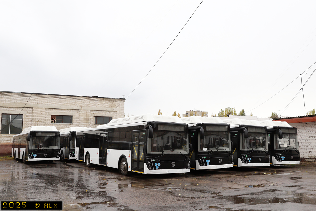 Воронежская область, ЛиАЗ-5292.67 (CNG) № 5292-15474; Воронежская область, ЛиАЗ-5292.67 (CNG) № 5292-15425; Воронежская область — Новые автобусы