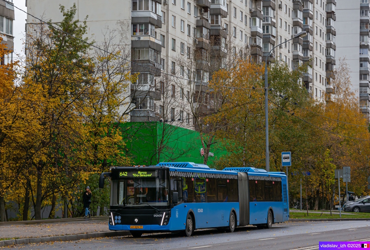 Москва, ЛиАЗ-6213.65 № 012430