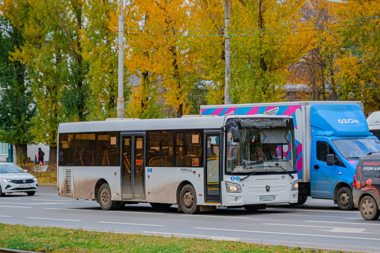 Пермский край, ЛиАЗ-4292.60 (1-2-0) № М 020 СМ 159