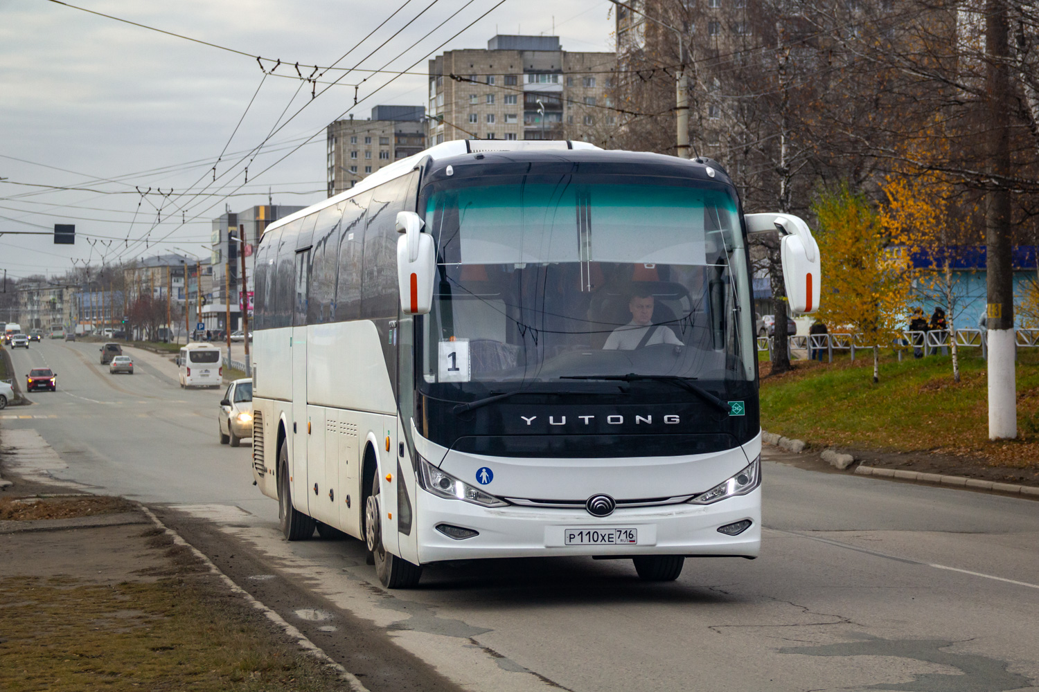 Пермский край, Yutong C12 (ZK6127HQ) № Р 110 ХЕ 716