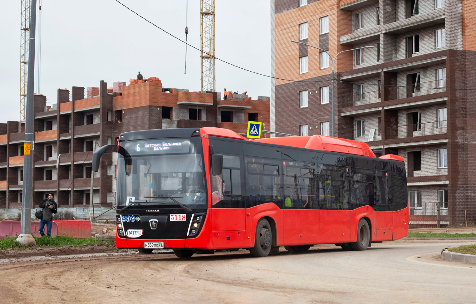 Вологодская область, НефАЗ-5299-40-57 (CNG) № 5118