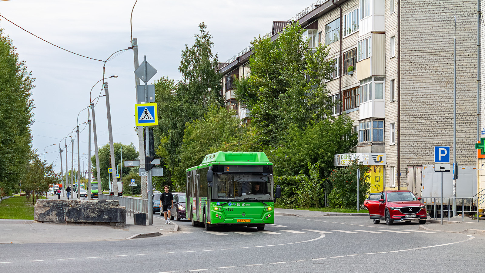 Тюменская область, ЛиАЗ-5292.67 (CNG) № 2177