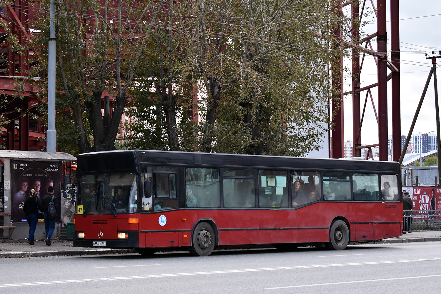 Свердловская область, Mercedes-Benz O405N2 № О 858 ВЕ 196
