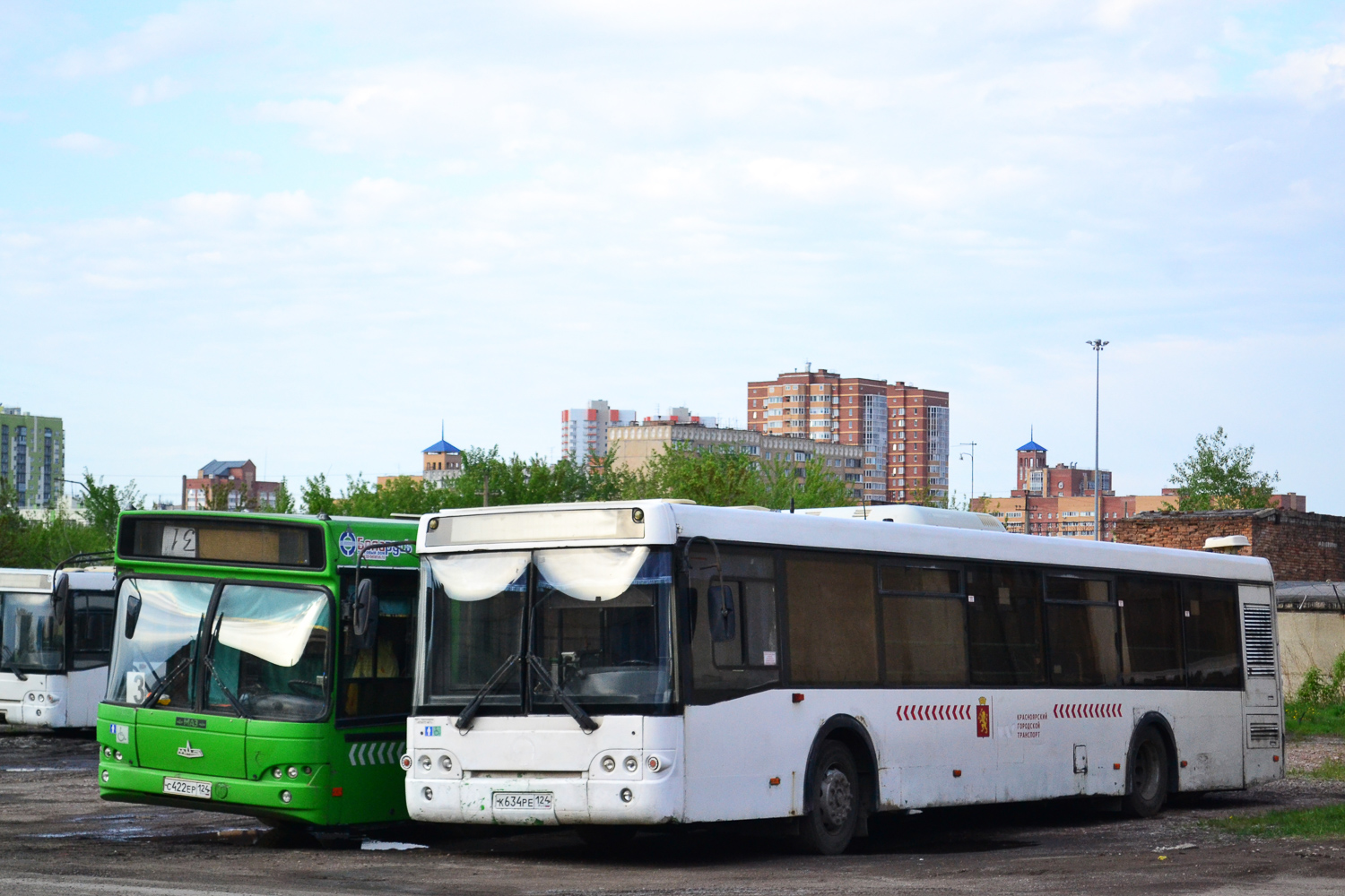 Красноярский край, ЛиАЗ-5292.21 № К 634 РЕ 124