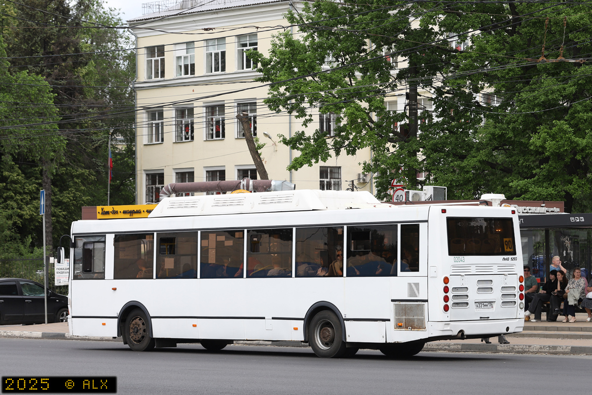 Воронежская область, ЛиАЗ-5293.70 № 02043