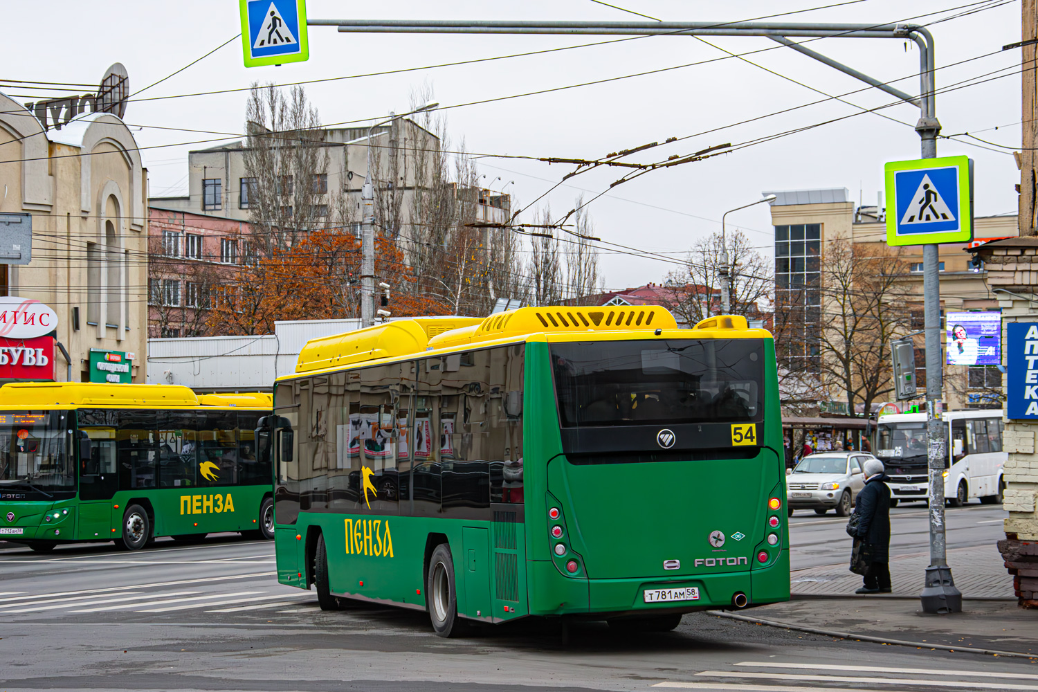 Пензенская область, Foton BJ6105C6MCD-1 № Т 781 АМ 58