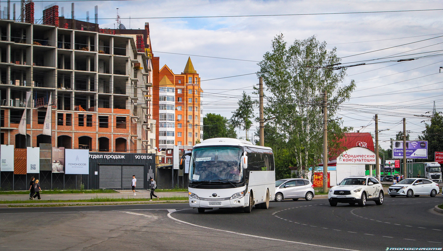 Томская область, Yutong ZK6938HB9 № К 422 УК 70