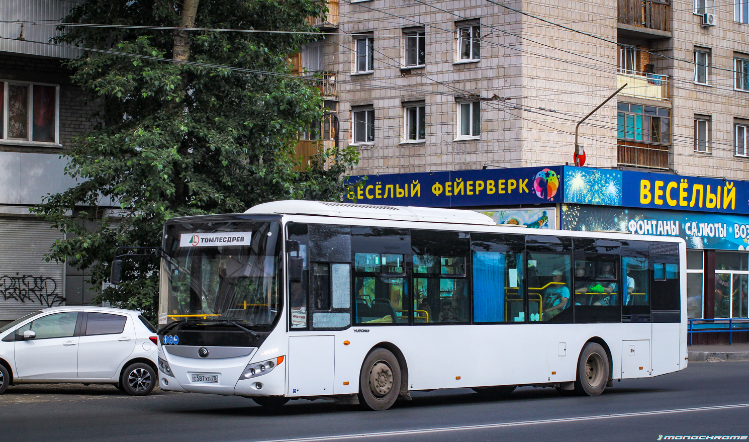 Томская область, Yutong ZK6118HGA № С 587 ХО 70