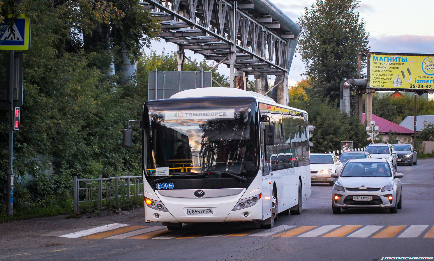 Томская область, Yutong ZK6118HGA № С 855 УВ 70