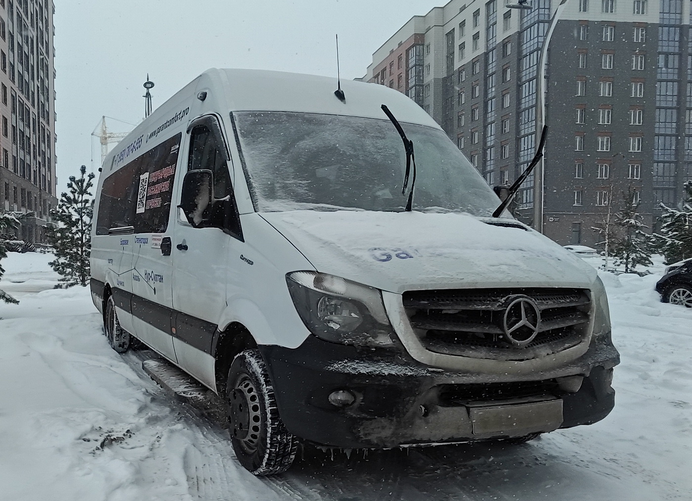 Омская область, 906.657 (Mercedes-Benz Sprinter 511CDI) № У 151 ХУ 55
