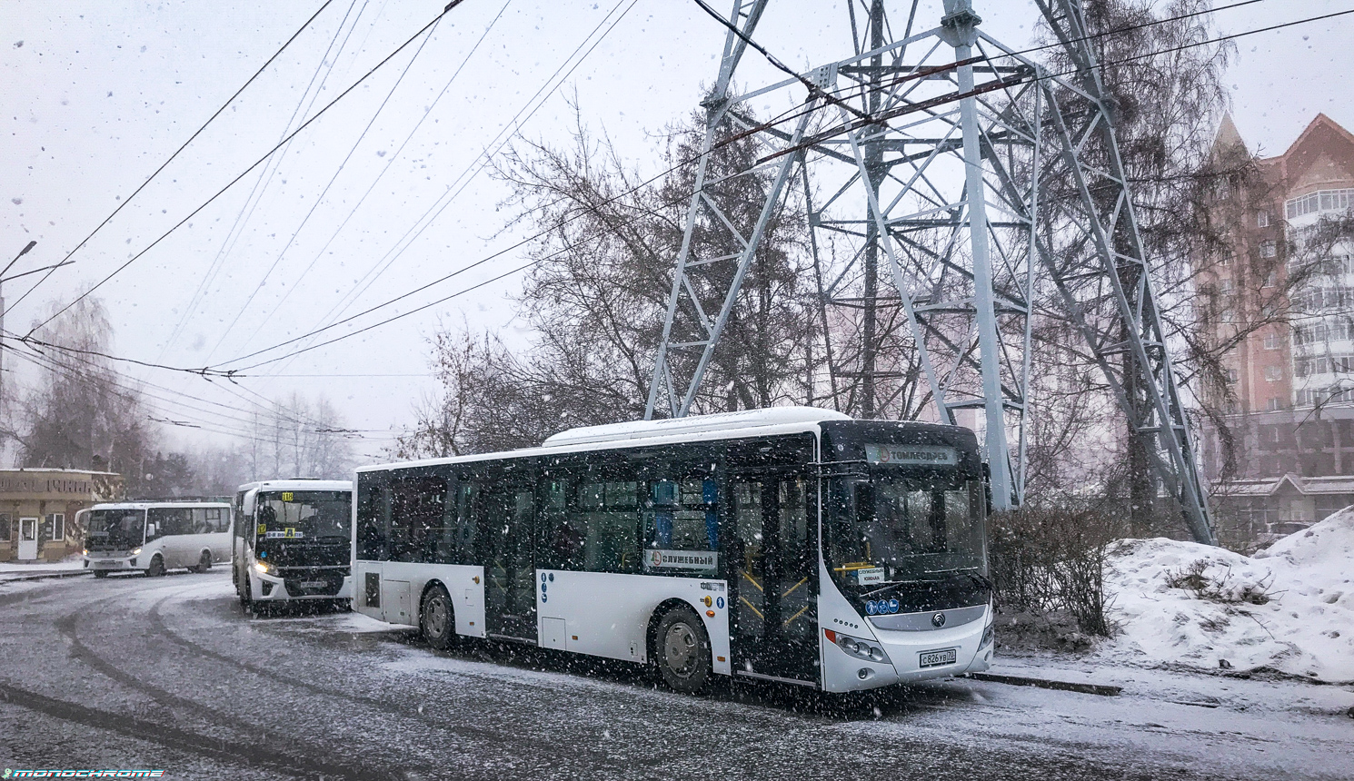 Томская область, Yutong ZK6118HGA № С 826 УВ 70
