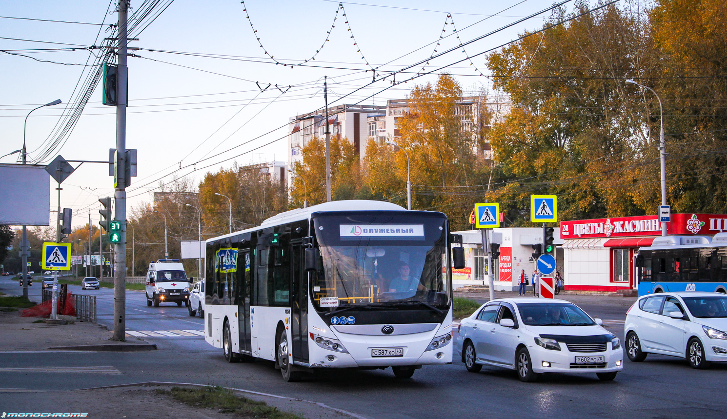 Томская область, Yutong ZK6118HGA № С 587 ХО 70