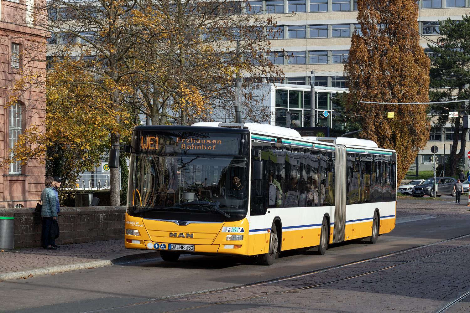 Гессен, MAN A23 Lion's City G NG323 № 352