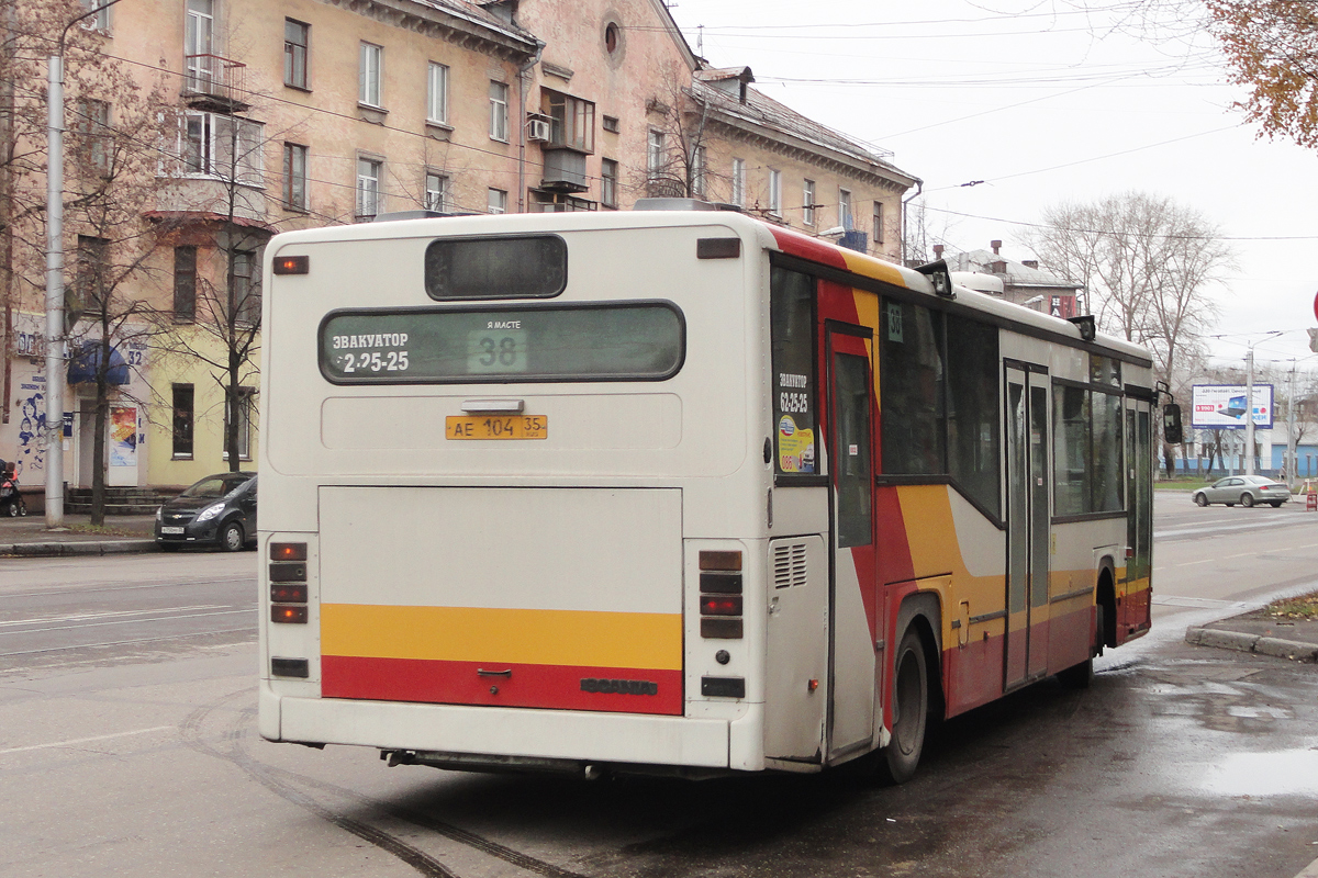Вологодская область, Scania CN113CLL MaxCi № АЕ 104 35
