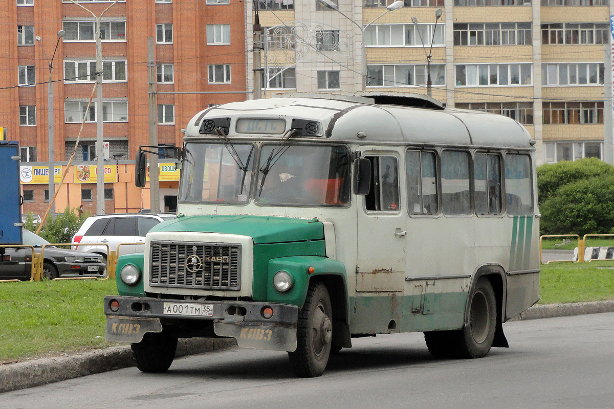 Вологодская область, КАвЗ-3976 (397600) № А 001 ТМ 35