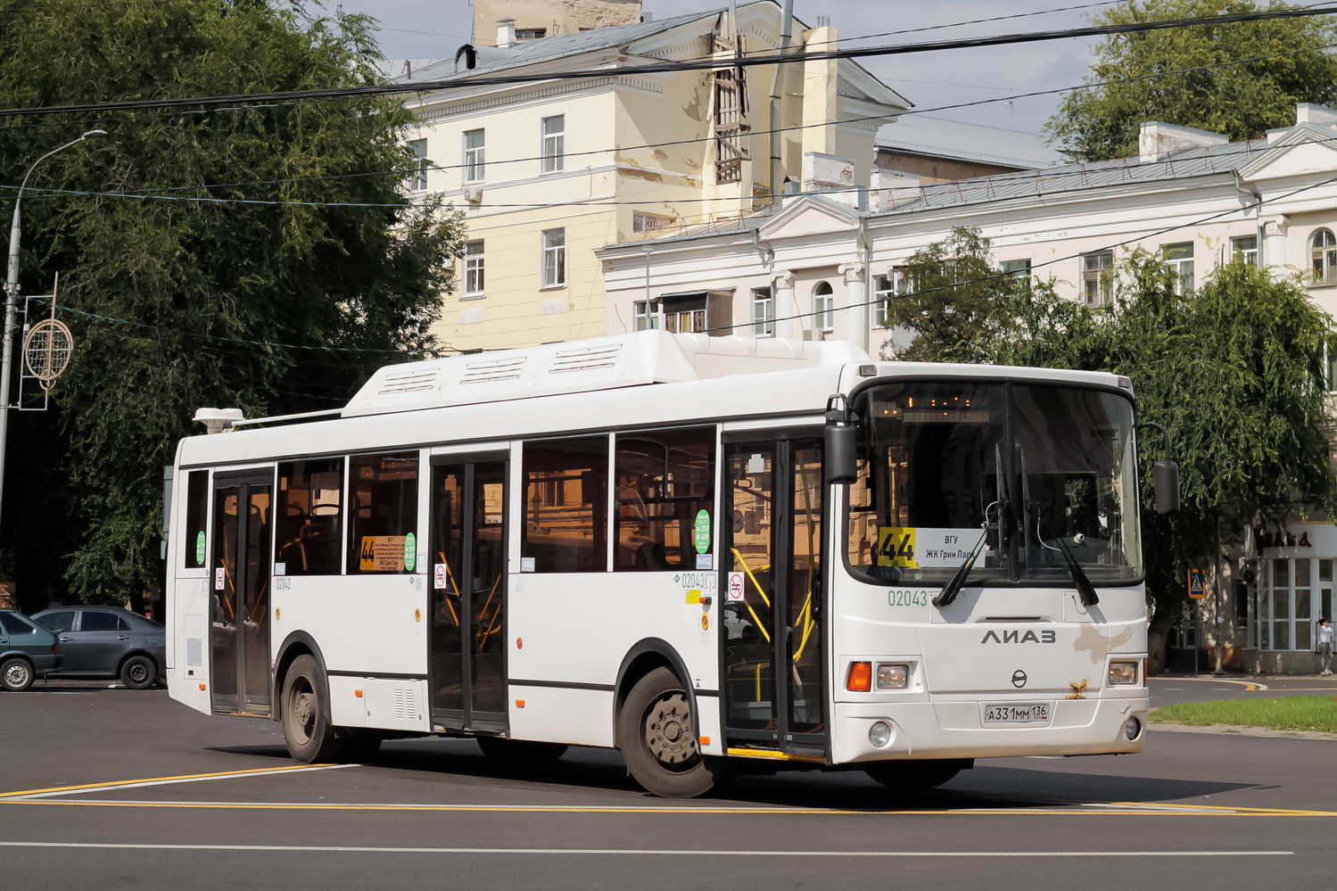 Воронежская область, ЛиАЗ-5293.70 № 02043