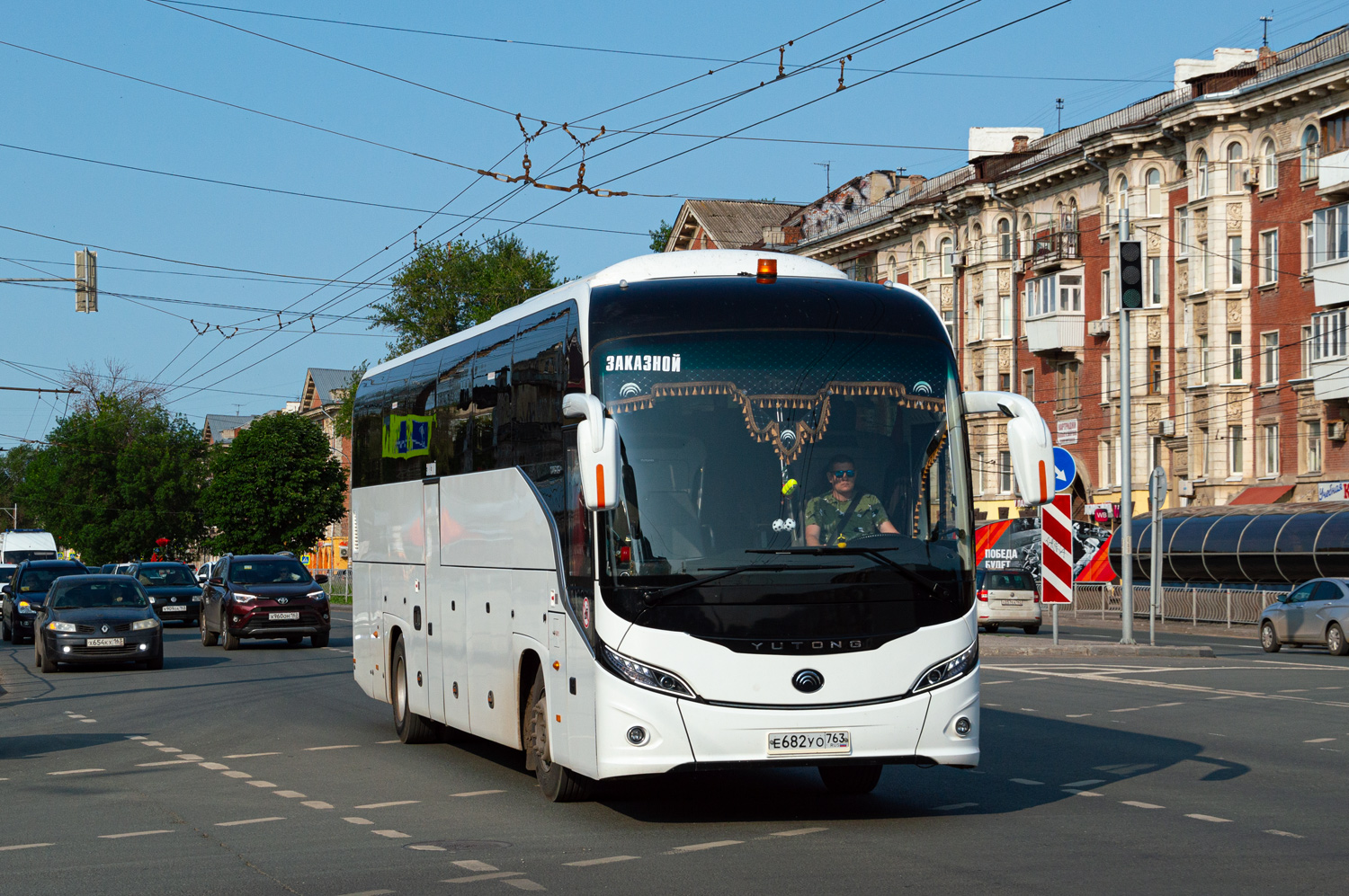 Самарская область, Yutong C12PRO (ZK6128H) № Е 682 УО 763