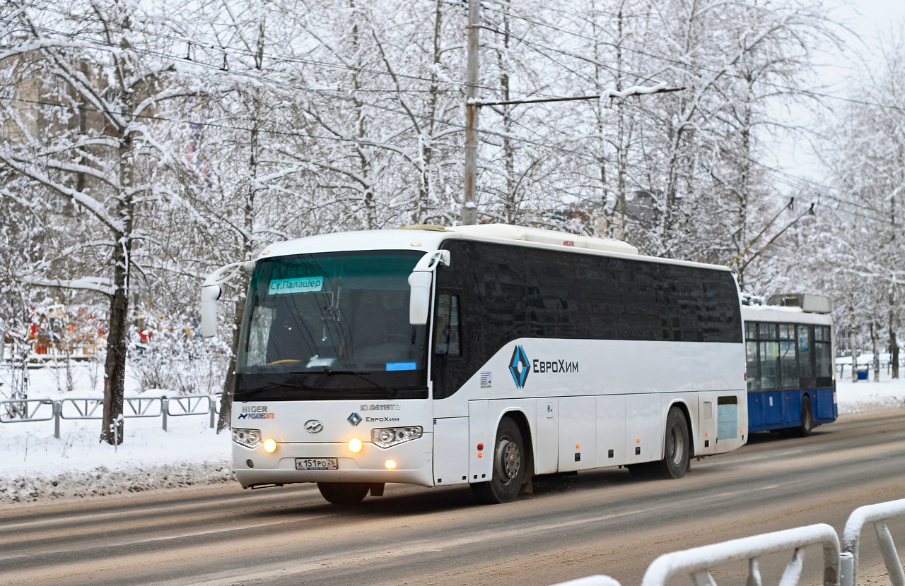Пермский край, Higer KLQ6119TQ № К 151 РО 26