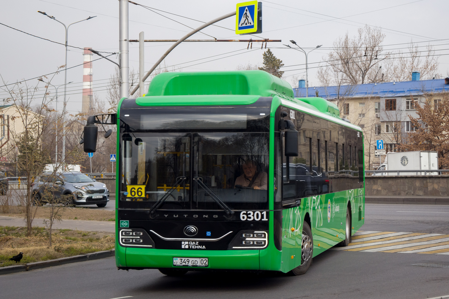 Алматы, Yutong ZK6126HG (QazTehna) № 6301
