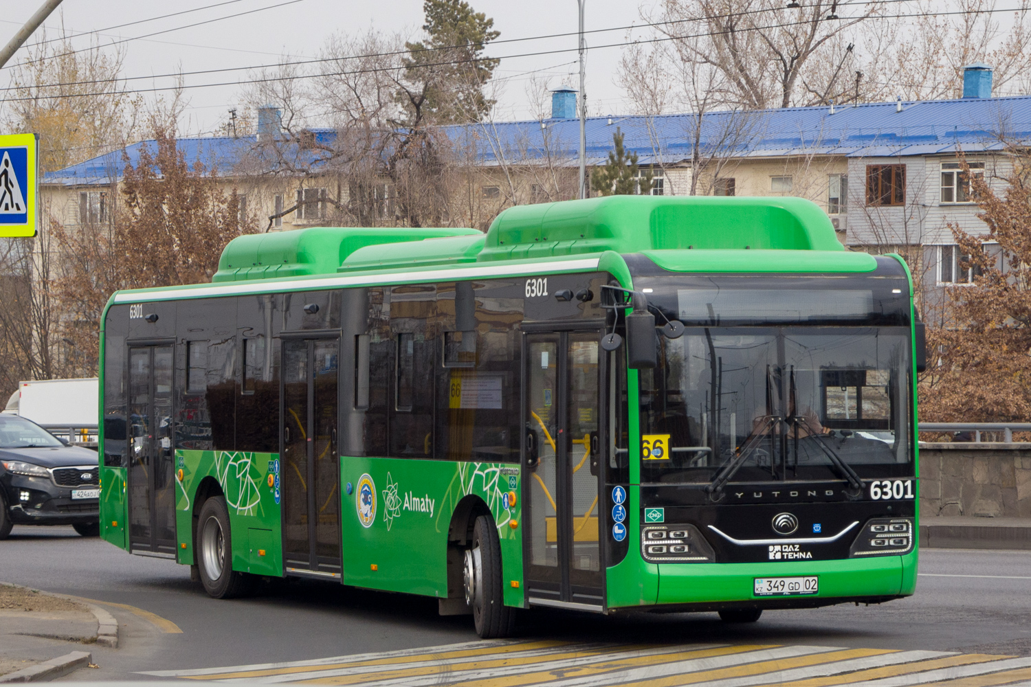 Алматы, Yutong ZK6126HG (QazTehna) № 6301