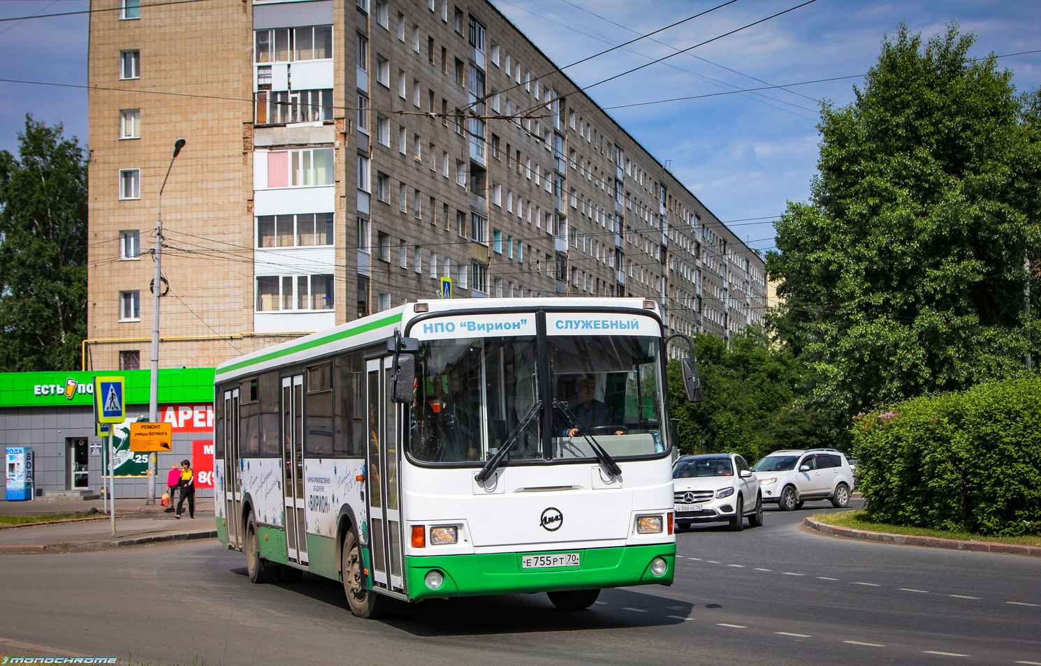 Томская область, ЛиАЗ-5256.36 № Е 755 РТ 70