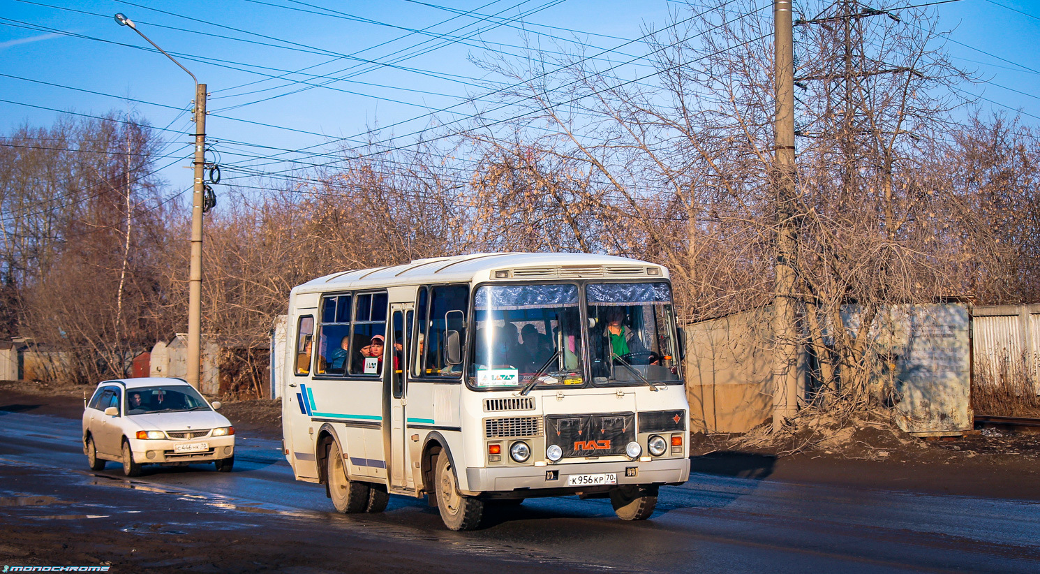 Томская область, ПАЗ-32053 № К 956 КР 70