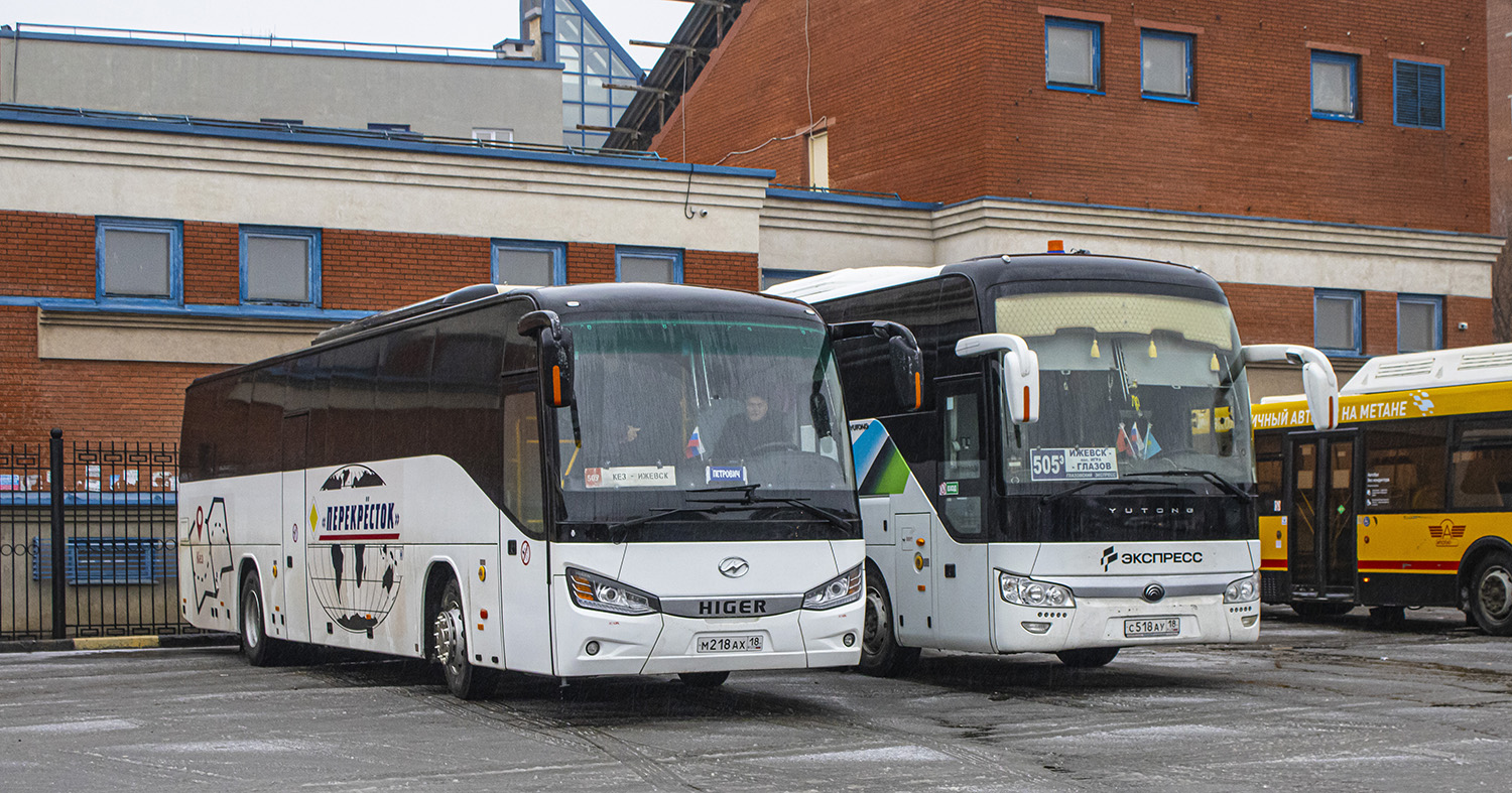 Удмуртия, Higer KLQ6119TQ № М 218 АХ 18